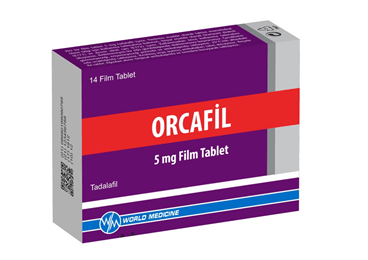 ORCAFIL 5 MG FILM TABLET, 14 ADET