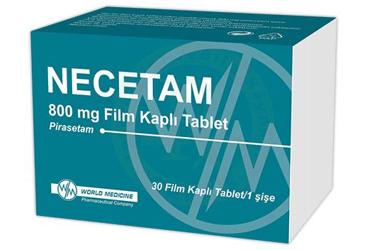 NECETAM 800 MG FİLM KAPLI TABLET, 30 TABLET