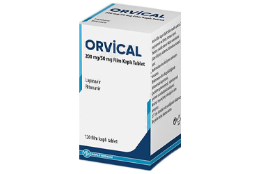 ORVİCAL 200 MG/50 MG FİLM KAPLI TABLET, 120 ADET