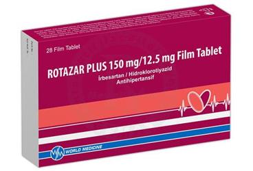 ROTAZAR PLUS 150MG/12.5MG FILM TABLET,28 ADET