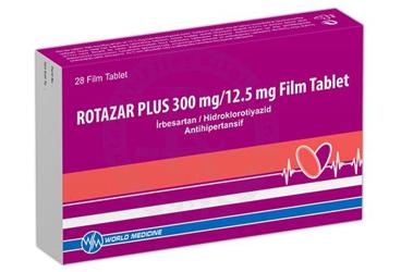 ROTAZAR PLUS 300MG/12.5MG FILM TABLET,28 ADET