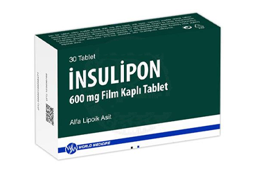 İNSULİPON 600 MG FİLM KAPLI TABLET, 30 TABLET
