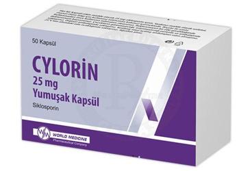 CYLORİN 25 MG YUMUŞAK KAPSÜL, 50 ADET
