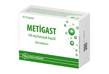 METİGAST 140 MG YUMUŞAK KAPSÜL, 40 ADET