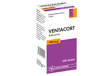 VENTACORT 100MCG AEROSOL İNHALER , 1 ADET
