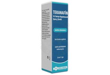Tekanafin %1 Deriye Uygulanacak Sprey, Çözelti, 1 ADET