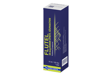 FLUTEL 50 MCG NAZAL SPREY
