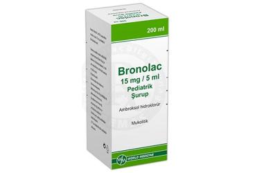 BRONOLAC 15 MG/5 ML PEDIATRIK ŞURUP ,100 ML