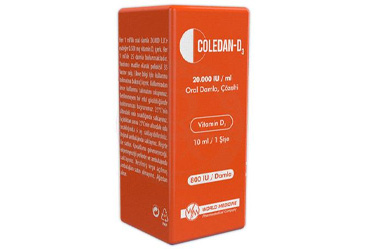 COLEDAN-D3 20.000 IU/ML ORAL DAMLA, ÇÖZELTİ, 10 ML