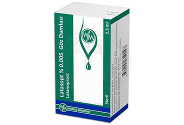 LATASOPT % 0.005 GÖZ DAMLASI ,2.5 ML,1 ŞIŞE