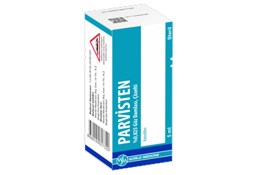 PARVİSTEN %0.025 GÖZ DAMLASI, ÇÖZELTİ, 5 ML