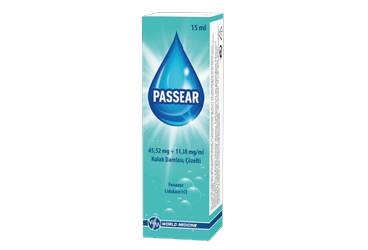 PASSEAR 45.52 MG+11.38 MG/ML KULAK DAMLASI, ÇÖZELTİ