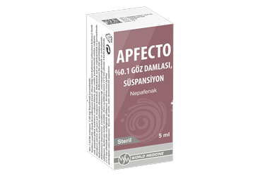 APFECTO %0.1 GÖZ DAMLASI, SÜSPANSİYON, 5 ML