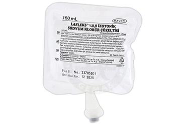 LAFLEKS %0,9 İZOTONİK SODYUM KLORÜR ÇÖZELTİSİ, 150 ML SETSİZ