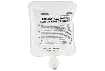 LAFLEKS %0,9 İZOTONİK SODYUM KLORÜR ÇÖZELTİSİ, 250 ML SETSİZ
