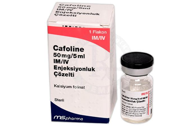 CAFOLİNE 50 MG/5 ML IM/IV ENJEKSİYONLUK ÇÖZELTİ, 1 ADET