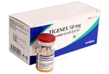 TİGENEX 50 MG İNFÜZYONLUK ÇÖZELTİ İÇİN TOZ, 10 FLAKON