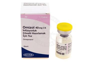 OMİZOL 40 MG I.V. İNFÜZYONLUK ÇÖZELTİ HAZIRLAMAK İÇİN TOZ, 1 ADET