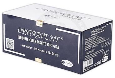 OPSTRAVENT LEPIDIUM ICEREN TAKVIYE EDICI GIDA 180 kapsül