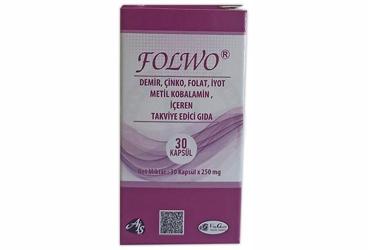 FOLWO FOLIK ASIT KAPSUL 30 kapsül