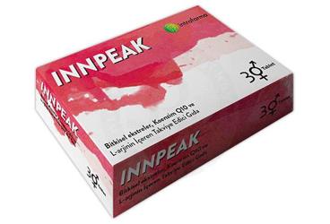 INNPEAK BITKISEL EKTRELER, KOENZIM Q10 VE L-ARJININ ICEREN TAKVIYE EDICI GIDA 30 tablet