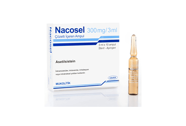 NACOSEL 300MG/3ML ÇÖZELTI IÇEREN AMPUL ,10AMPUL