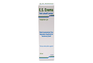 E.S. ENEMA 161 MG/ML+59 MG/ML REKTAL ÇÖZELTİ, 67.5 ML