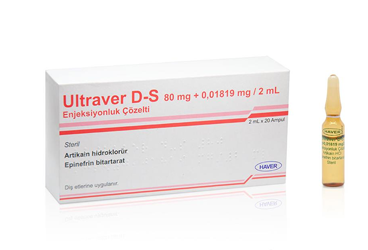 ULTRAVER D-S 80 MG + 0,01819 MG / 2 ML ENJEKSİYONLUK ÇÖZELTİ, 20 ADET