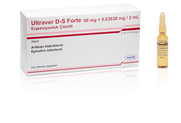 ULTRAVER D-S FORTE 80 MG + 0,03638 MG / 2 ML ENJEKSİYONLUK ÇÖZELTİ, 20 ADET