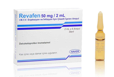 REVAFEN50 MG/2 ML IM/IV ENJEKSIYON VE INFÜZYON IÇIN ÇÖZELTI IÇEREN AMPUL,6 ADET