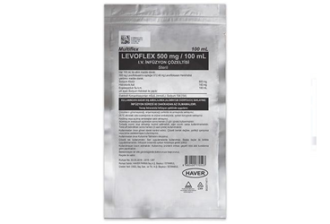 MULTIFLEX LEVOFLEX 500 MG/100 ML IV INFÜZYON ÇÖZELTISI ,100 ML