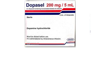 DOPASEL 200 MG/5 ML I.V. INFÜZYON IÇIN KONSANTRE ÇÖZELTI IÇEREN AMPUL,5AMPUL