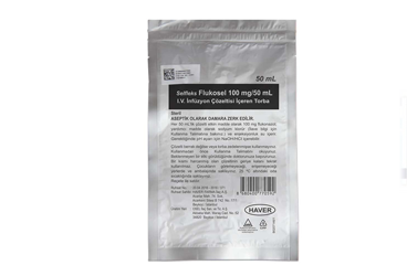 SELFLEKS FLUKOSEL 100 MG/50 ML IV INFÜZYON ÇÖZELTISI IÇEREN TORBA