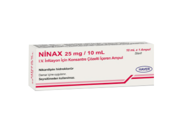 NINAX 25 MG/10 ML IV INFÜZYON IÇIN KONSANTRE ÇÖZELTI IÇEREN AMPUL ,1 AMPUL