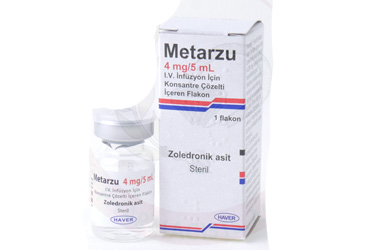 METARZU 4 MG/5 ML I.V. INFÜZYON IÇIN KONSANTRE ÇÖZELTI IÇEREN FLAKON, 1 ADET
