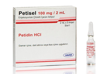 PETİSEL 100 MG/ 2 ML ENJEKSİYONLUK ÇÖZELTİ İÇEREN AMPUL , 5 ADET