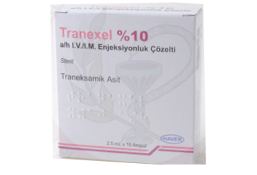 TRANEXEL 250 MG/2,5 ML IV ENJEKSİYONLUK ÇÖZELTİ
