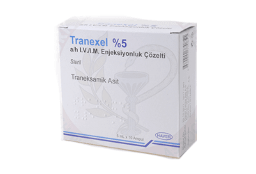 TRANEXEL 250MG/5ML IV ENJEKSİYONLUK ÇÖZELTİ