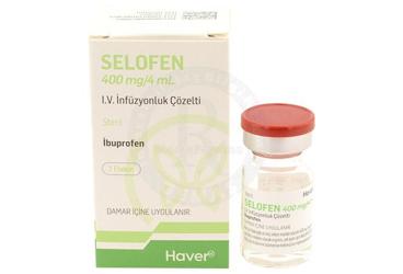 SELOFEN 400 MG/ 4ML I.V. İNFÜZYONLUK ÇÖZELTİ, 1 ADET