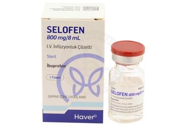 SELOFEN 800 MG/ 8ML I.V. İNFÜZYONLUK ÇÖZELTİ, 1 ADET