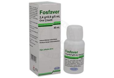 FOSFAVER 2,4 G + 0,9 G/ 5 ML ORAL ÇÖZELTİ, 45 ML