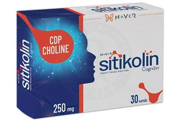 HAVER SITIKOLIN COGNIZIN KAPSUL TAKVIYE EDICI GIDA 30 kapsül