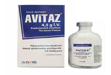AVITAZ 4.5 G I.V. ENJEKSIYONLUK LIYOFILIZE TOZ IÇEREN FLAKON ,FLAKON, 1 ADET