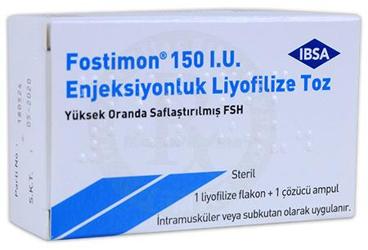 FOSTİMON 150 IU ENJEKSİYONLUK LİYOFİLİZE TOZ