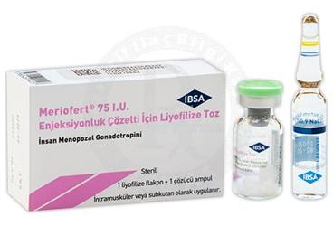 MERİOFERT 75 IU ENJEKSİYONLUK ÇÖZELTİ İÇİN LİYOFİLİZE TOZ