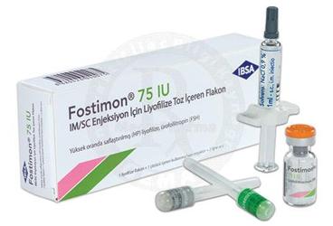 FOSTİMON 75 IU ENJEKSİYONLUK LİYOFİLİZE TOZ (+ÇÖZÜCÜ İÇEREN KULLANIMA HAZIR ENJEKTÖR)