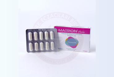 MATRION FLORA PROBIYOTIK MIKROORGANIZMA ICEREN KAPSUL 10 kapsül