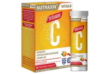 NUTRAXIN VITAMIN C CIGNEME TABLET 28 tablet