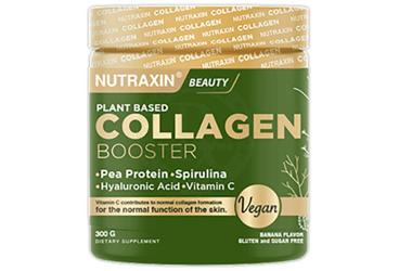 NUTRAXIN VEGAN COLLAGEN BOOSTER TAKVIYE EDICI GIDA 300 gr kutu