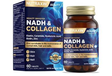 NUTRAXIN NADH & COLLAGEN ICEREN TAKVIYE EDICI GIDA TABLET 60 tablet